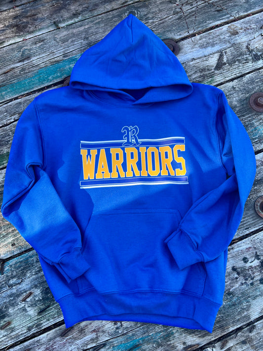 Warriors Stripe Hoodie