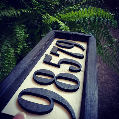 Custom Zip Code Sign