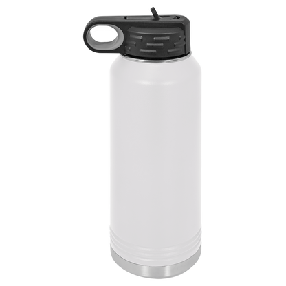 Custom Laser Engraved 32 Oz Water Bottle