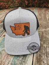 PNW Washington Bigfoot, Richardson Leather Patch Hat