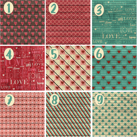 Valentine Pattern Vinyl