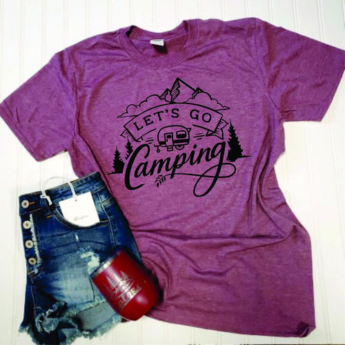 Let's Go Camping T-Shirt