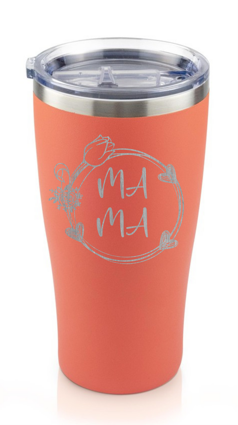 FALL Maroon/Orange 20oz. Tumbler