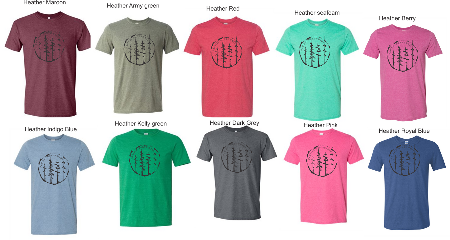 PACIFIC NORTHWEST Tree T shirt