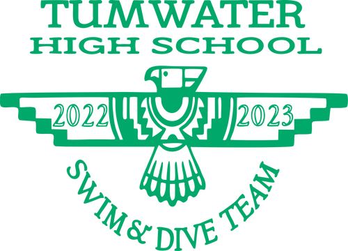 Tumwater Swim & Dive window decal