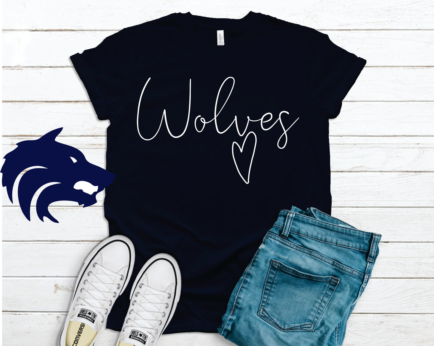 Bella Canvas School Spirit T Shirt